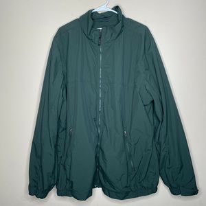 L.L. Bean men's fleece lined jacket Green XXL Tall